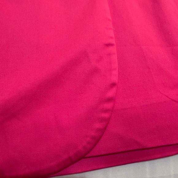 Banana Republic Harbison Hot Pink Mini Size 4 NWT Color Bright Peony - Picture 4 of 11
